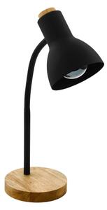 Eglo 98831 - Lampada da tavolo VERADAL 1xE27/40W/230V nero