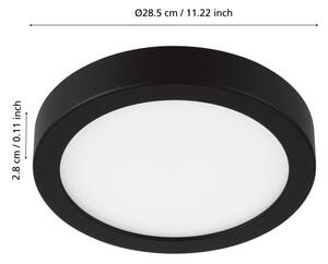 Eglo 98847 - Lampada da bagno dimmerabile a LED FUEVA-Z LED/19,5W/230V IP44