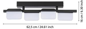 Eglo 98874 - Plafoniera dimmerabile a LED ERVIDEL 4xLED/4,5W/230V