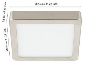Eglo 98852 - Lampada da bagno dimmerabile a LED FUEVA-Z LED/19,5W/230V IP44
