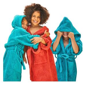 Accappatoio bambino e asciugamano in spugna Perla Biancoperla