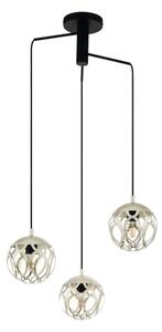 Eglo 99073 - Lampadario a sospensione con filo MIRTAZZA 3xE27/60W/230V