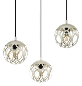 Eglo 99073 - Lampadario a sospensione con filo MIRTAZZA 3xE27/60W/230V