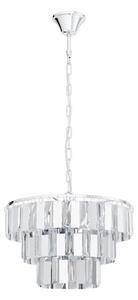 Eglo 99095 - Lampadario a sospensione con catena ERSEKA 5xE14/40W/230V