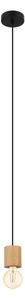 Eglo 99078 - Lampadario a sospensione con filo TURIALDO 1xE27/28W/230V