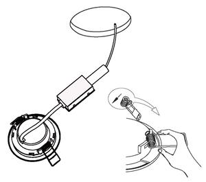Eglo 99135 - Set da 3 faretti da incasso FUEVA 5 LED/2,7W/230V