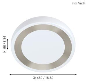 Eglo 99108 - Plafoniera LED RUIDERA LED/22W/230V