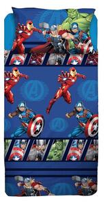 Lenzuola lettino singolo Avengers