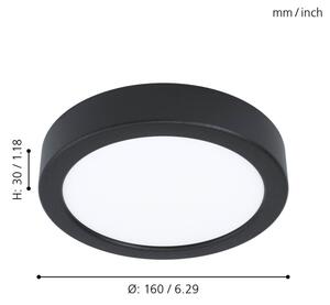 Eglo 99222 - Plafoniera LED FUEVA 5 LED/10,5W/230V
