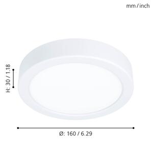 Eglo 99225 - Plafoniera LED da soffitto FUEVA 5 LED/10,5W/230V