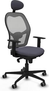 Sedia da ufficio con poggiatesta Jorquera Piqueras y Crespo 1D036G1 Grigio scuro