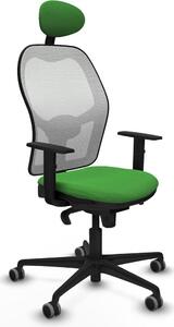 Sedia da ufficio con poggiatesta Jorquera Piqueras y Crespo 1D036G1 verde