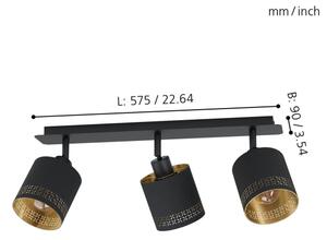 Eglo 99278 - Luce Spot ESTEPERRA 3xE27/28W/230V