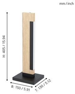 Eglo 99295 - Lampada da tavolo dimmerabile a LED CAMACHO LED/6,5W/230V