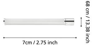 Eglo 99339 - Illuminazione LED per specchi da bagno TRAGACETE LED/15W/230V IP44