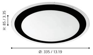 Eglo 99404 - Plafoniera LED COMPETA LED/18W/230V