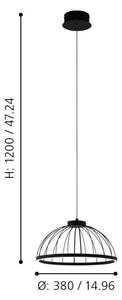 Eglo 99401 - Lampadario LED a sospensione con filo BOGOTENILLO LED/22W/230V