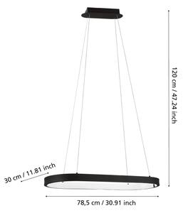 Eglo 99358 - Lampadario LED con filo dimmerabile CODRIALES LED/30W/230V