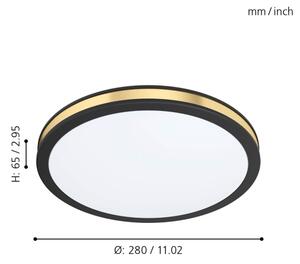 Eglo 99406 - Plafoniera LED PESCAITO LED/11W/230V