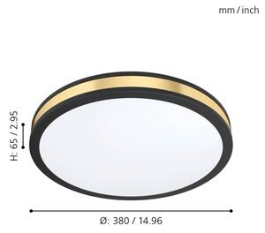 Eglo 99407 - Plafoniera LED PESCAITO LED/24W/230V