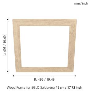 Eglo 99422 - Cornice per lampada SALOBRENA 450x450 mm