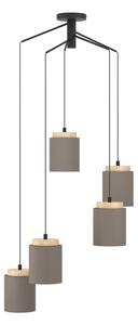 Eglo 99447 - Lampadario su cavo ALBARIZA 5xE27/40W/230V a ragno