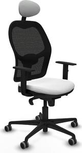 Sedia da ufficio con poggiatesta Jorquera Piqueras y Crespo 1D036G1 Bianco