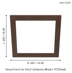 Eglo 99426 - Cornice per lampada SALOBRENA 450x450 mm