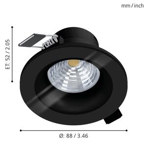 Eglo 99493 - Lampada da bagno LED dimmerabile SALABATE LED/6W/230V 2700K IP44