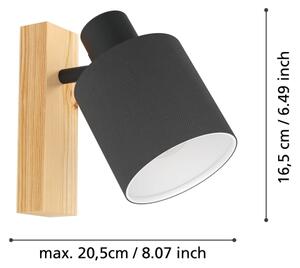 Eglo 99488 - Applique BATALLAS 1xE27/10W/230V