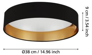 Eglo 99539 - Plafoniera LED MASERLO LED/24W/230V