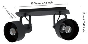Eglo 99518 - Faretto CASIBARE 2xE27/28W/230V