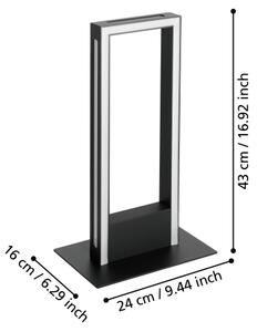 Eglo 99682 - Lampada da tavolo LED dimmerabile SALVILANAS-Z LED/16W/230V 2700-6500K