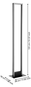 Eglo 99683 - Lampada da terra dimmerabile a LED SALVILANAS-Z LED/33W/230V 2700-6500K