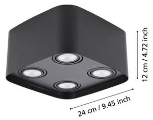Eglo 99675 - Faretto LED RGBW Dimmerabile CAMINALES-Z 4xGU10/5W/230V