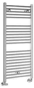 Radiatore da bagno Aqualine ALYA, modello diritto, 500x1110 mm, cromato