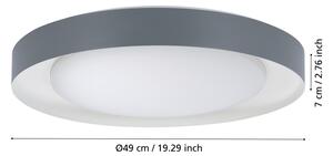 Eglo 99782 - Plafoniera LED dimmerabile LAURITO LED/24W/230V 3000-6500K+ TC