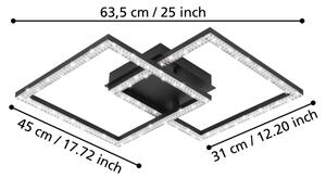 Eglo 99799 - Plafoniera LED LEJIAS LED/21W/230V