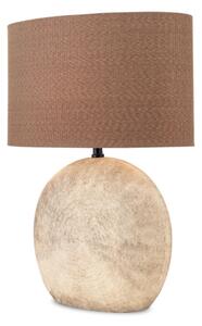 Orion LA 4-1193 - Lampada da tavolo ETHNO 1xE27/60W/230V ceramiche marrone/beige