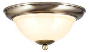 Orion DL 7-675/27-Plafoniera AUSTRIAN OLD LAMP 2xE27/60W/230V bronzo/beige