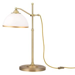 Orion LA 4-1213/1 - Lampada da tavolo OLD LAMP 1xE27/40W/230V bianco/ottone