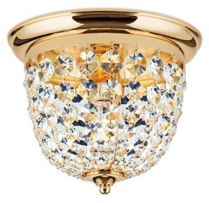 Orion DLU 1840/26-Plafoniera di cristallo PLAFOND 1xE27/40W/230V diametro 26 cm oro