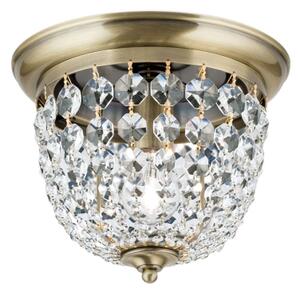 Orion DLU 1840/26-Plafoniera di cristallo PLAFOND 1xE27/40W/230V diametro 26 cm bronzo