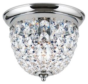Orion DLU 1840/26-Plafoniera di cristallo PLAFOND 1xE27/40W/230V diametro 26 cm cromo