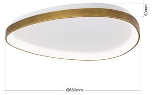 Orion DL 7-696/65 - Plafoniera LED CHARLIE LED/48W/230V diametro 65 cm oro