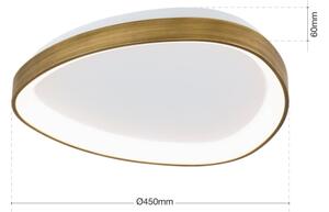 Orion DL 7-696/45 - Plafoniera LED CHARLIE LED/35W/230V diametro 45 cm oro