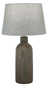 Orion LA 4-1226 - Lampada da tavolo ORCHID 1xE27/40W/230V ceramiche marrone/grigio