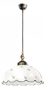Kolarz 731.30.25 - Lampadario su filo NONNA 1xE27/75W/230V blu