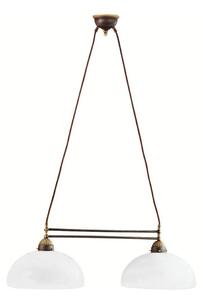 Kolarz 731.82.54 - Lampada a sospensione NONNA 2xE27/75W/230