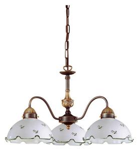 Kolarz 731.83.21 - Lampadario a sospensione con catena NONNA 3xE27/75W/230V